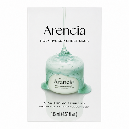 Arencia Holy Hyssop Sheet Mask
