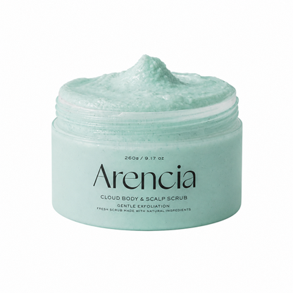 Arencia Fresh Cloud Body & Scalp Scrub French Mint & Lily 260g