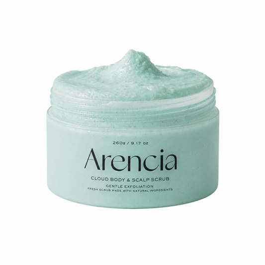 Arencia Fresh Cloud Body & Scalp Scrub French Mint & Lily 260g