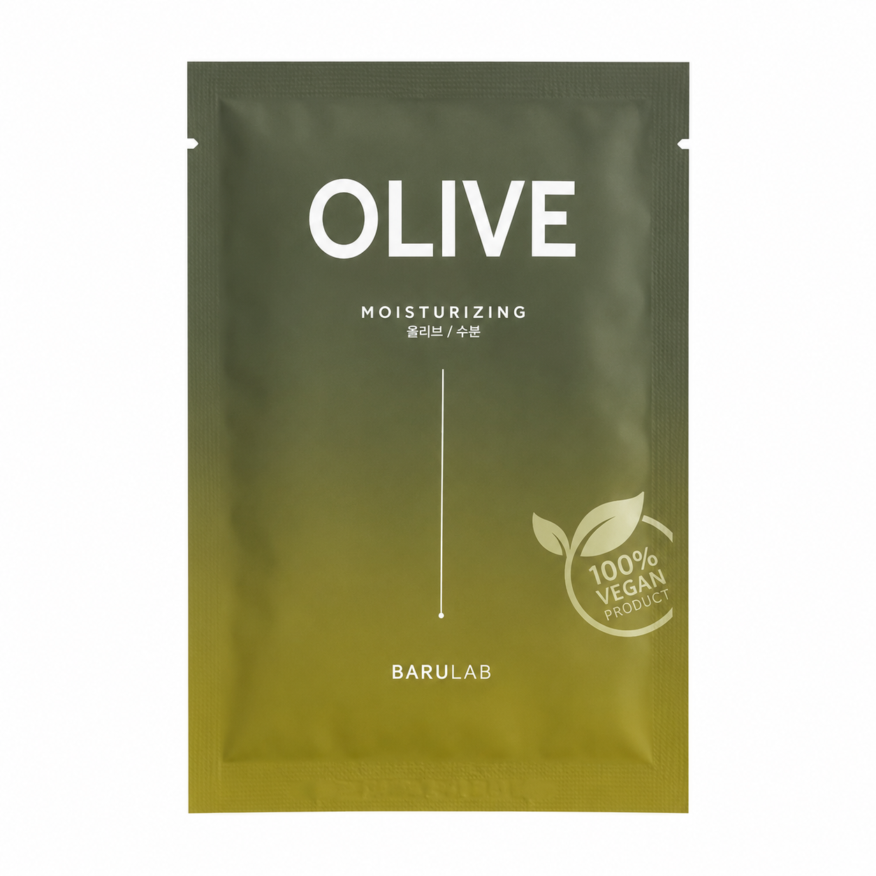 Barulab Clean Vegan Mask Olive, 1 sheet