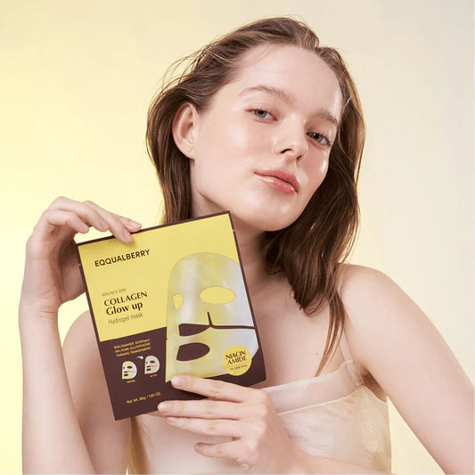 Eqqualberry Collagen Glow Up Hydrogel Mask