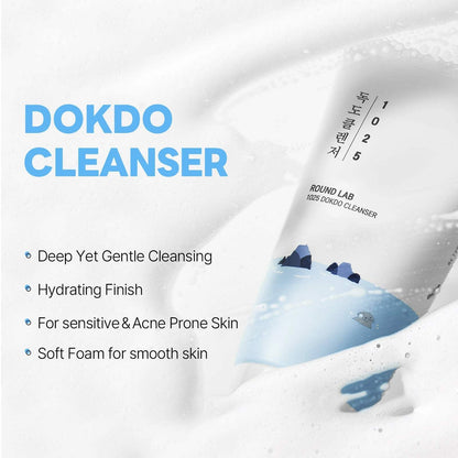 Round Lab 1025 Dokdo Cleanser 150ml – bild 3
