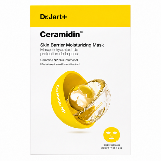 Dr.Jart+ Ceramidin Skin Barrier Moisturizing Mask Pack 5 pack