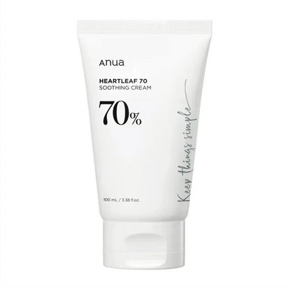 Anua Heartleaf 70% Soothing Cream 100ml