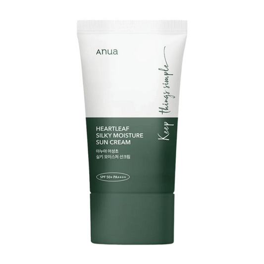 Anua Heartleaf Silky Moisture Sun Cream SPF 50+ PA++++ 50ml