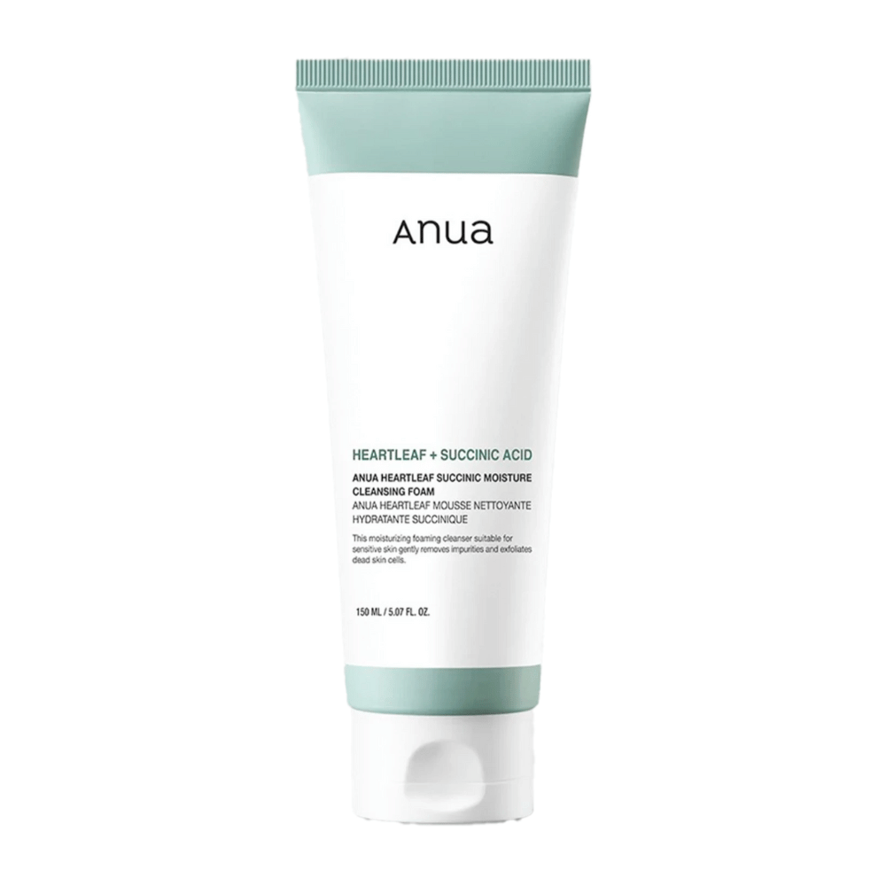 Anua Heartleaf Succinic Moisture Cleansing Foam 150ml