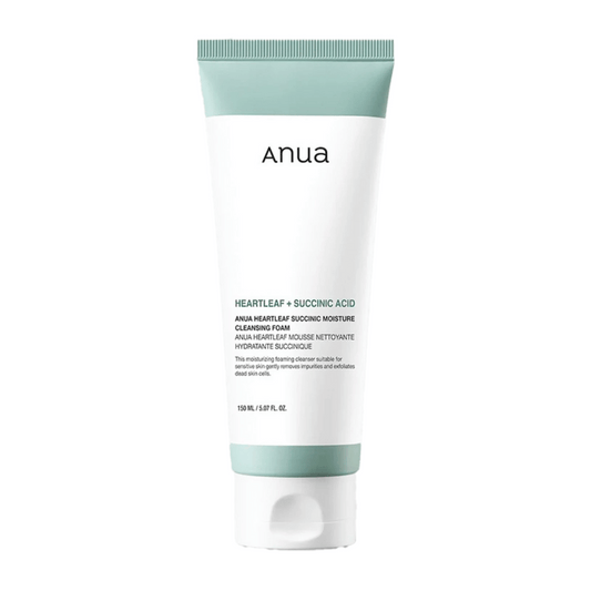 Anua Heartleaf Succinic Moisture Cleansing Foam 150ml