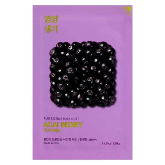 Holika Holika Pure Essence Mask Sheet – Acai Berry