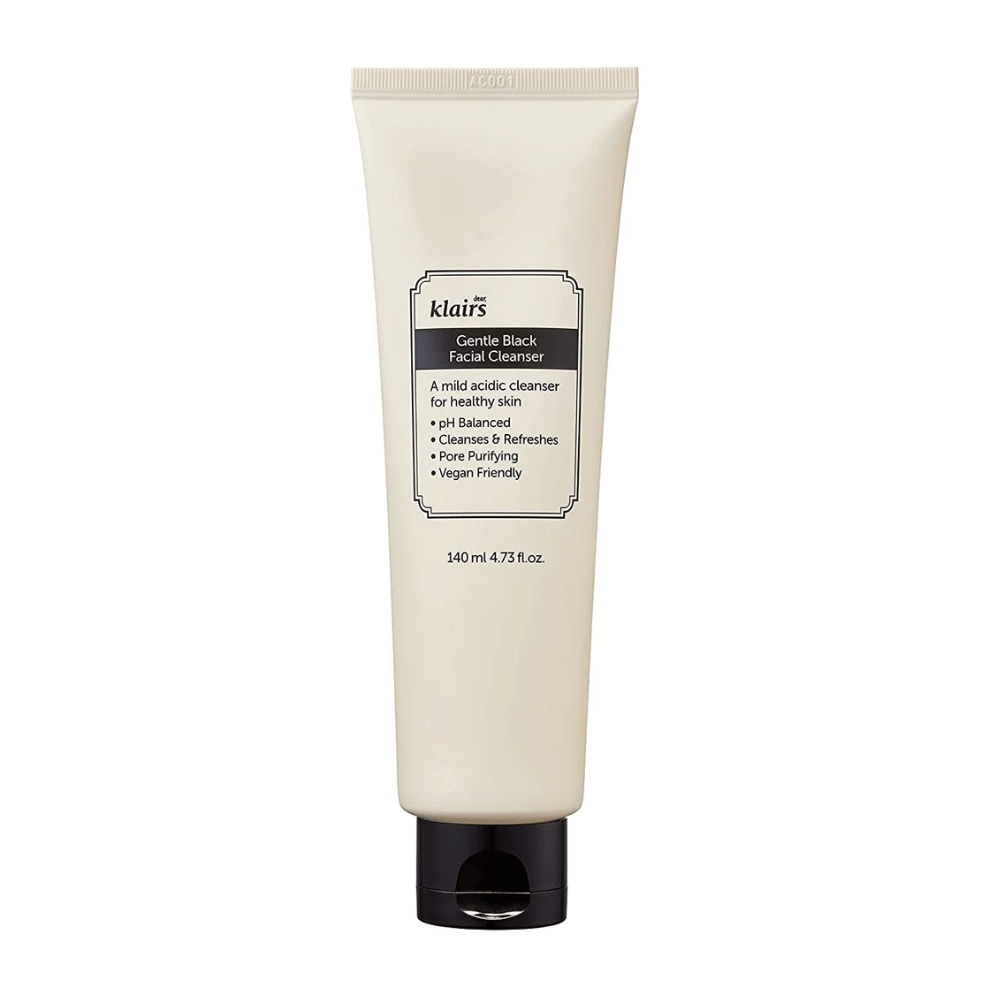 Gentle Black Facial Cleanser 140ml