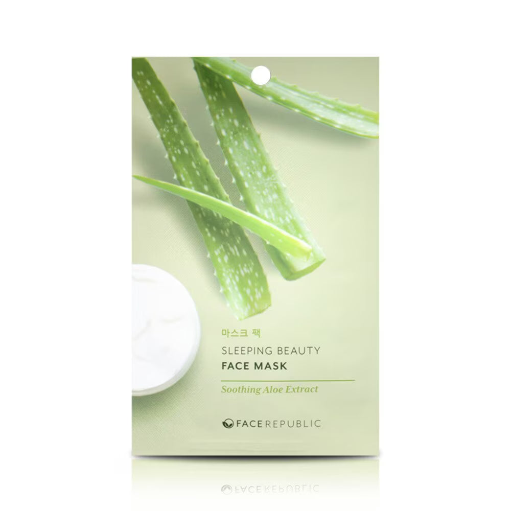 Sleeping Beauty Sheet Mask - Soothing Aloe Extract, 23ml