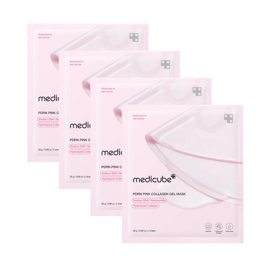 PDRN Pink Collagen Gel Mask 4-pack