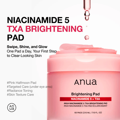 Anua Niacinamide 5 TXA Brightening Pad (60 pads)