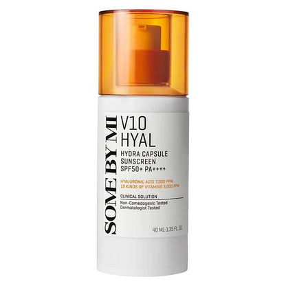 SOME BY MI V10 Hyal Hydra Capsule Sunscreen SPF50+ PA++++ 40ml
