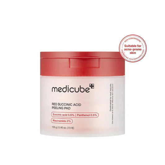 Red Succinic Acid Peeling Pad 70 pads