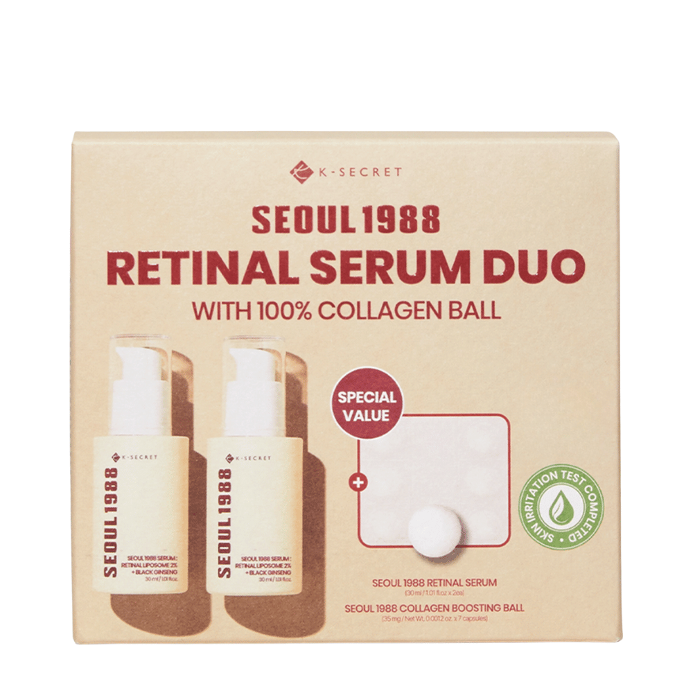 K-SECRET Retinal Black Ginseng Serum Double Set – bild 3