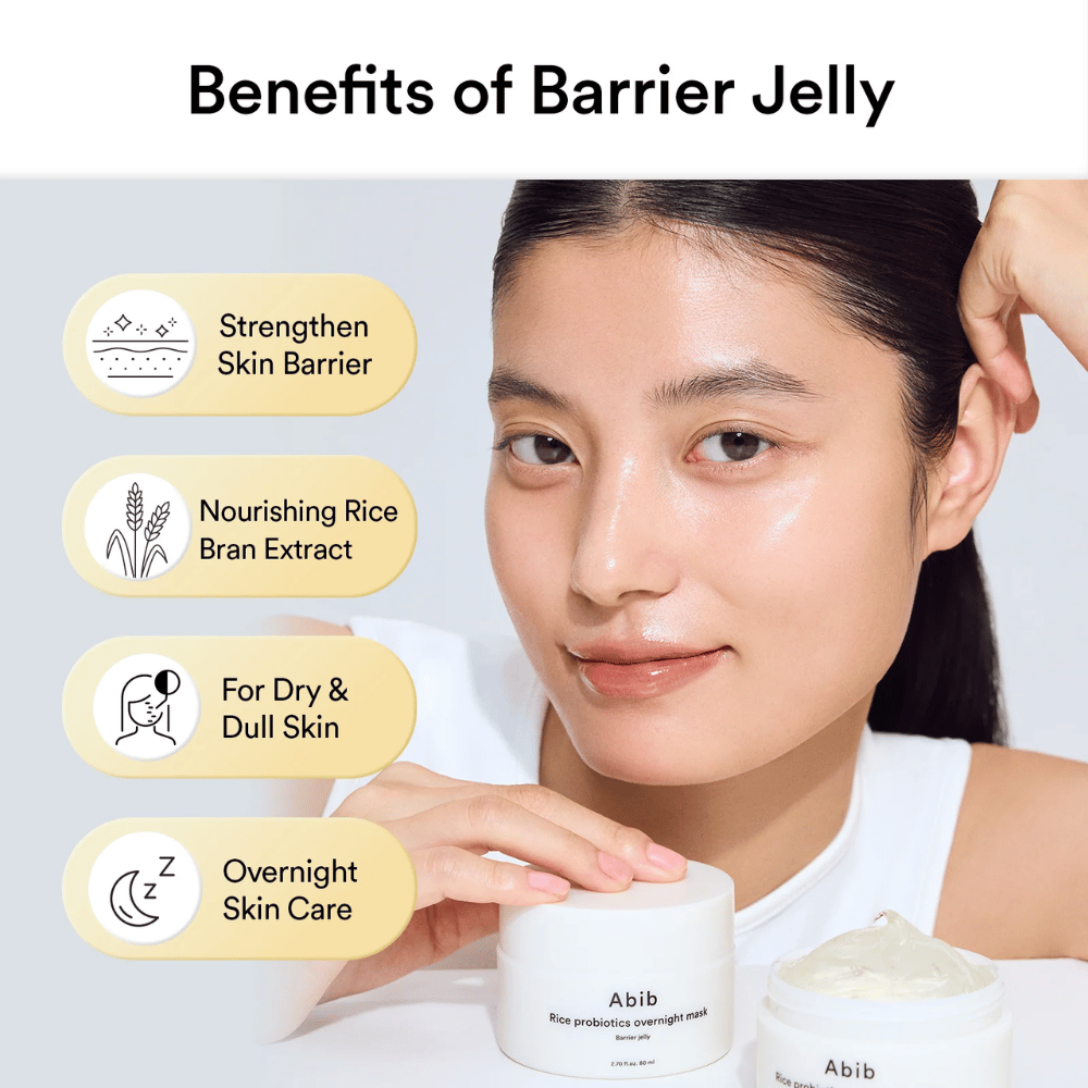 Rice Probiotics Overnight Mask Barrier Jelly 80ml