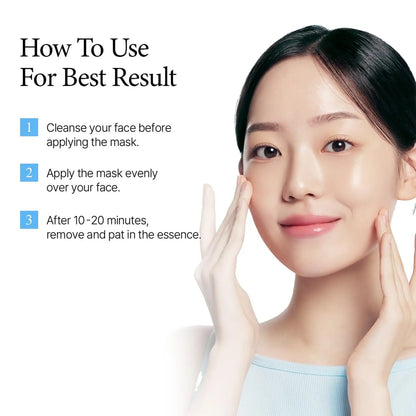 Round Lab 1025 Dokdo Hydrating Water Gel Mask 10 st – bild 3