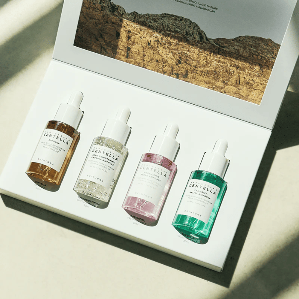 SKIN1004 Madagascar Centella Ampoule Kit 4 x 30ml – bild 2
