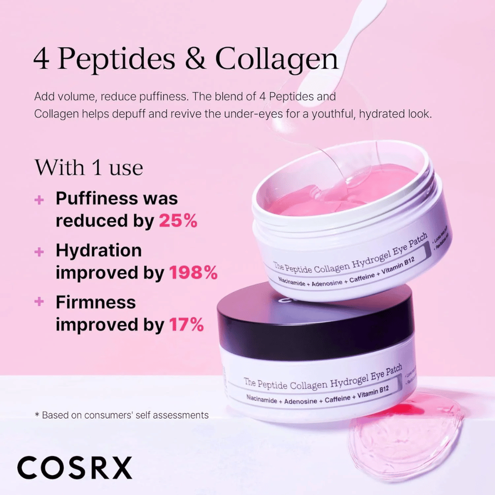 The Peptide Collagen Hydrogel Eye Patch (60 patches)