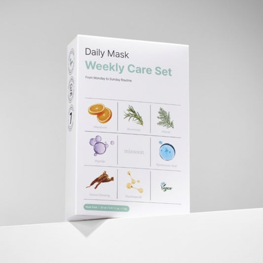 Mixsoon Daily Mask Weekly Care Set 7 st