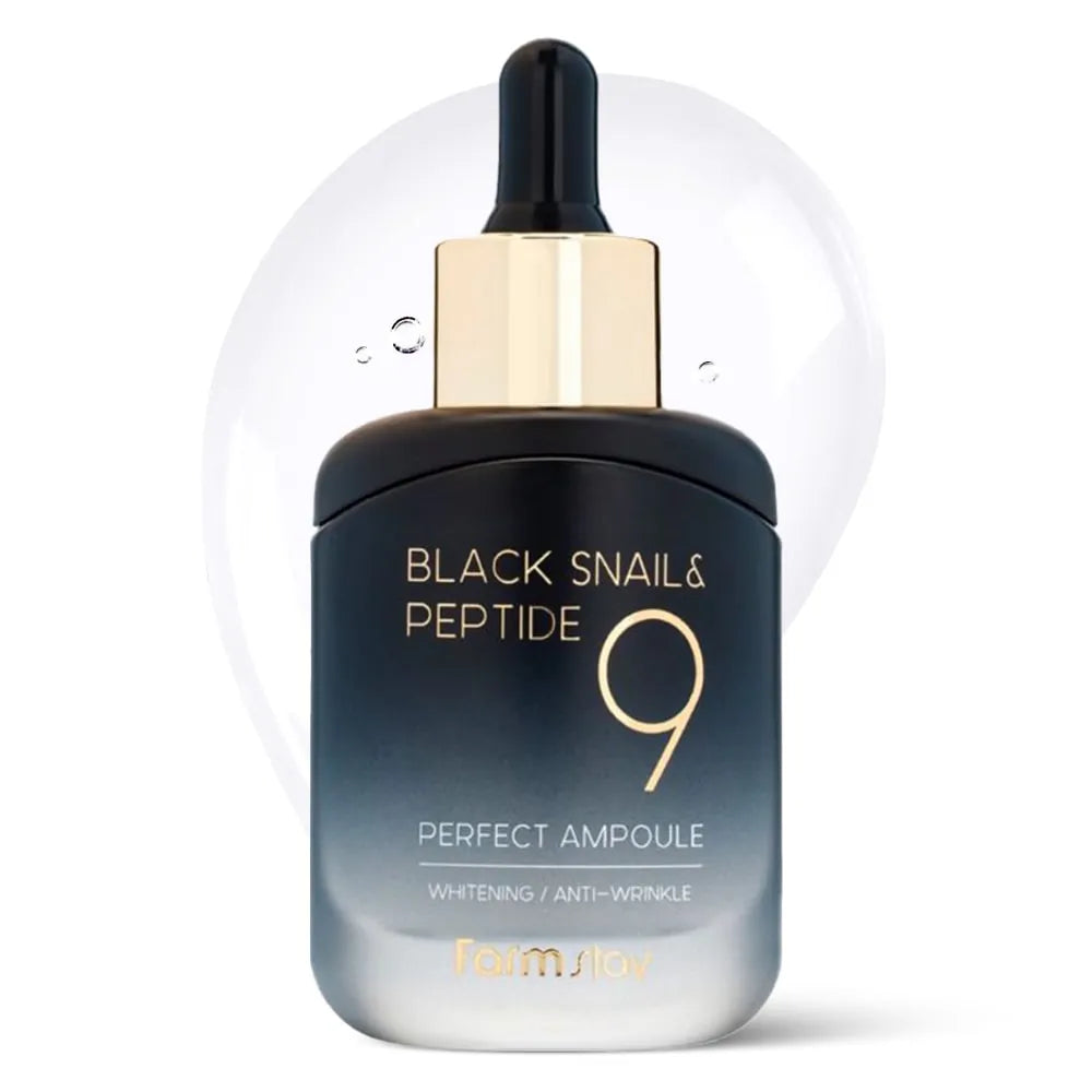 Svart Snigel & Peptide9 Perfect Ampull