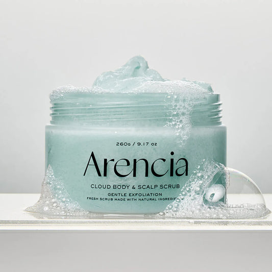 Arencia Fresh Cloud Body & Scalp Scrub French Mint & Lily 260g