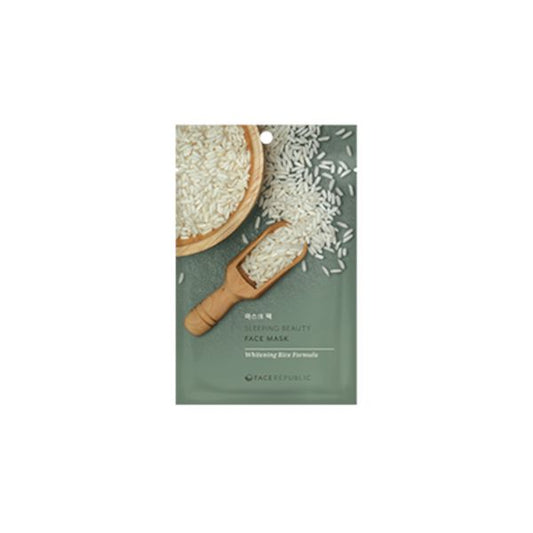 Sleeping Beauty Sheet Mask - Whitening Rice Formula, 23ml