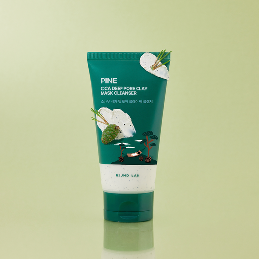 Round Lab Pine Cica Deep Pore Clay Mask Cleanser 150ml