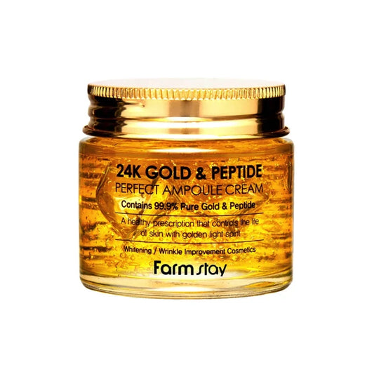 24K Guld & Peptid Fuktgivande Ampullkräm