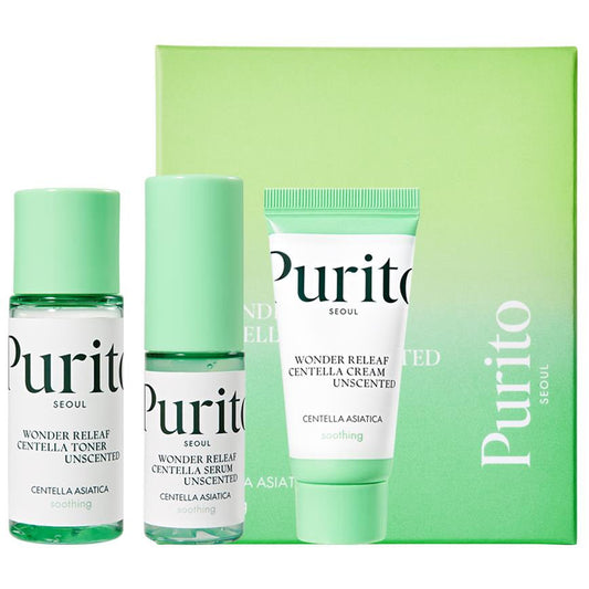 Purito SEOUL Wonder Releaf Centella Mini Kit Unscented