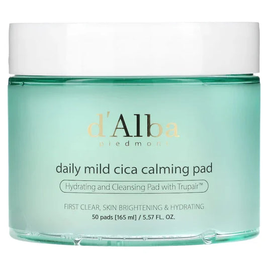 d'Alba Daily Mild Cica Calming Pad 165ml