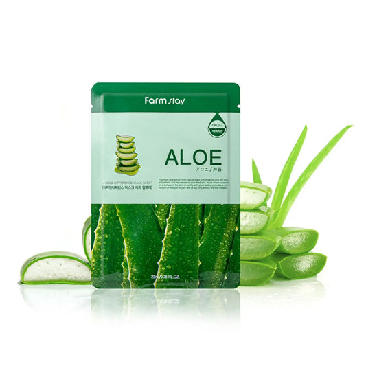 Ansiktsmask med Aloe Vera