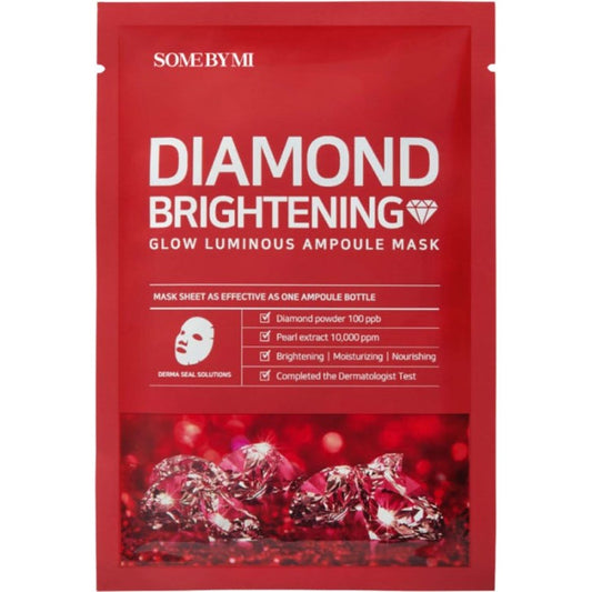 SOME BY MI Red Diamond Brightening Glow Luminous Ampoule Mask 1 st
