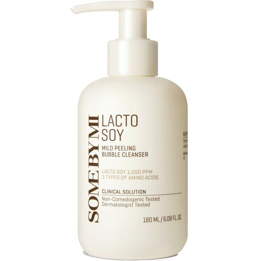 SOME BY MI Lacto Soy Mild Bubble Peeling Cleanser 180ml