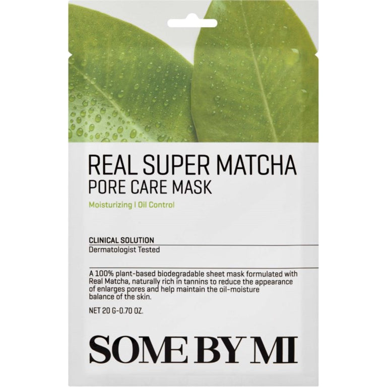 SOME BY MI Real Super Matcha Pore Care Mask 1 st