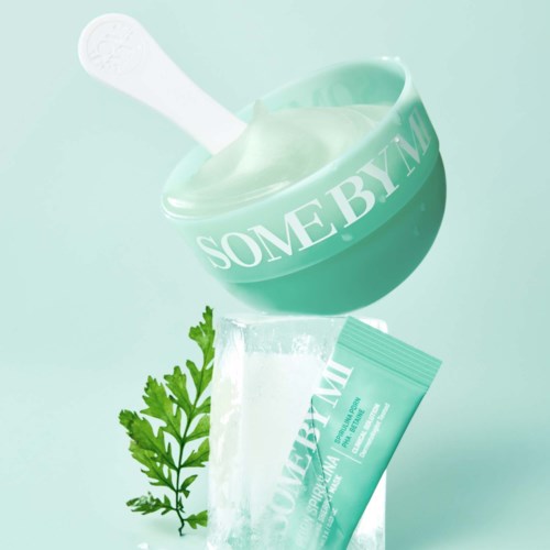 SOME BY MI PDRN Spirulina Soothing Sherbet Mask 10 x 1g – bild 2
