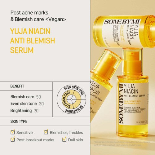 SOME BY MI Yuja Niacin Anti Blemish Serum 50ml – bild 2