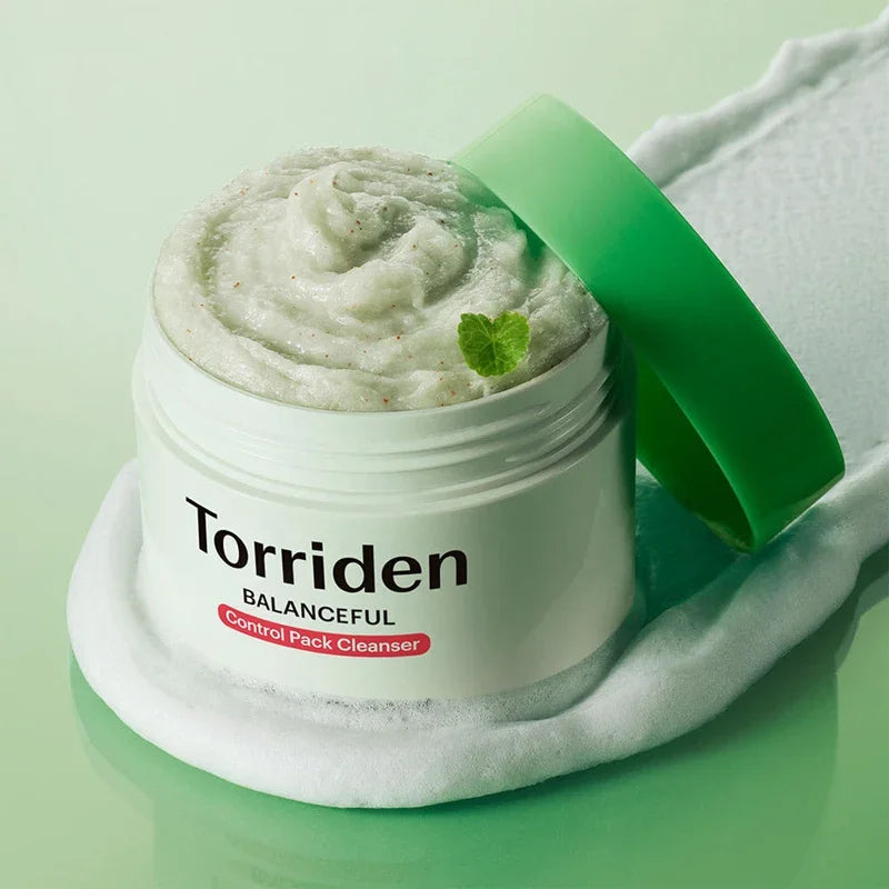 Torriden BALANCEFUL Cica Pore Control Pack Cleanser 120g – bild 2
