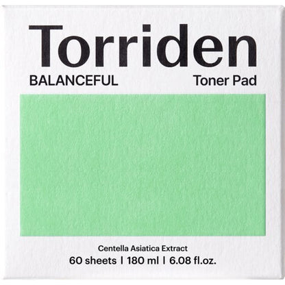 Torriden BALANCEFUL Cica Toner Pad (60 st)