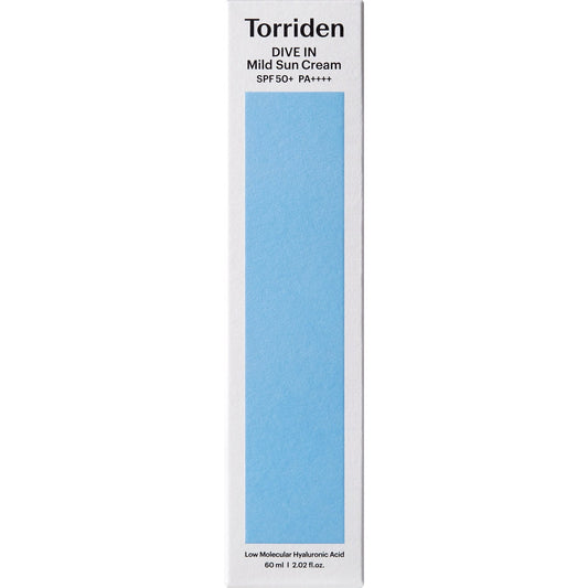 Torriden DIVE-IN Mild Sun Cream SPF50+ PA++++ 60ml
