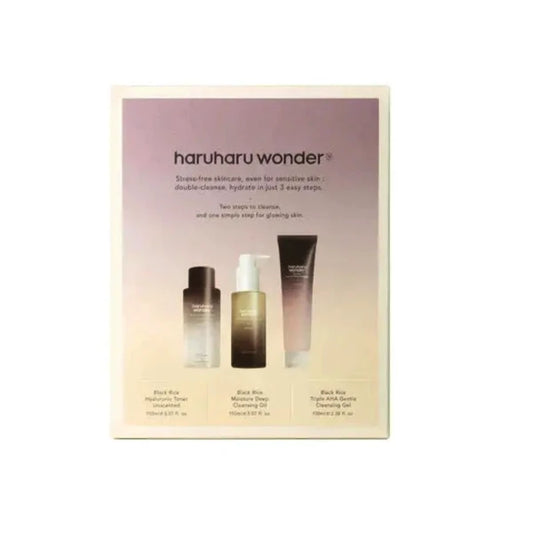 Haruharu Wonder Cleanse and Glow Set