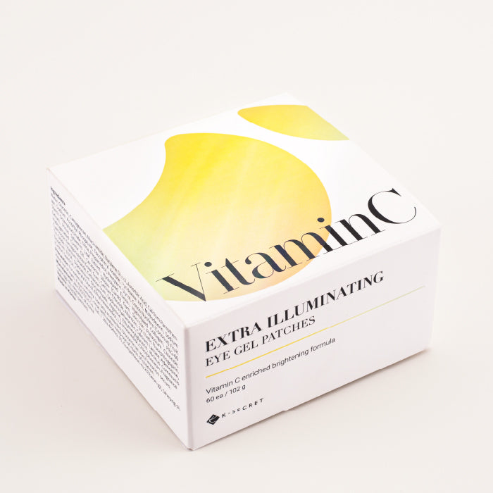 K-SECRET Extra Illuminating Eye Gel Patches (Vitamin C) 60 pcs – bild 3